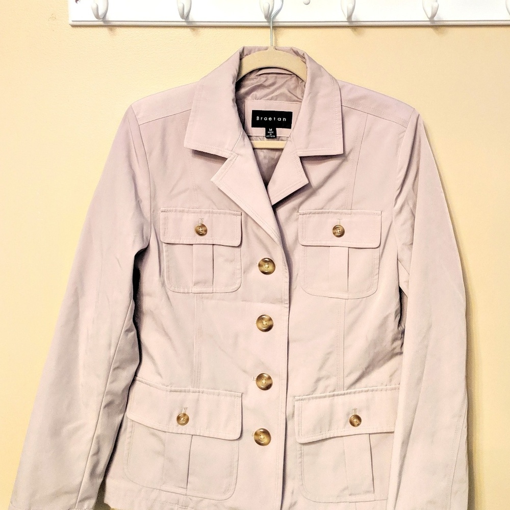 Braetan Women's Jacket Size M Ivory RainJa…